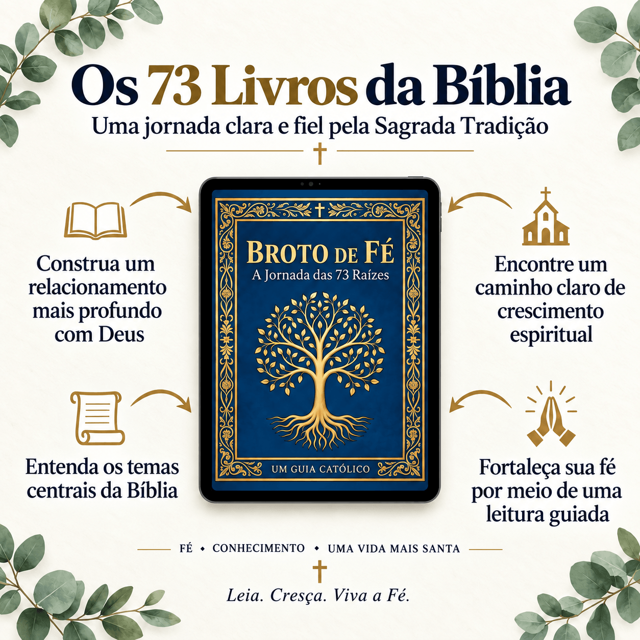 Ebook Broto de Fé aberto